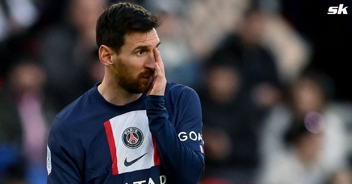 Lionel Messi was booed by PSG fans