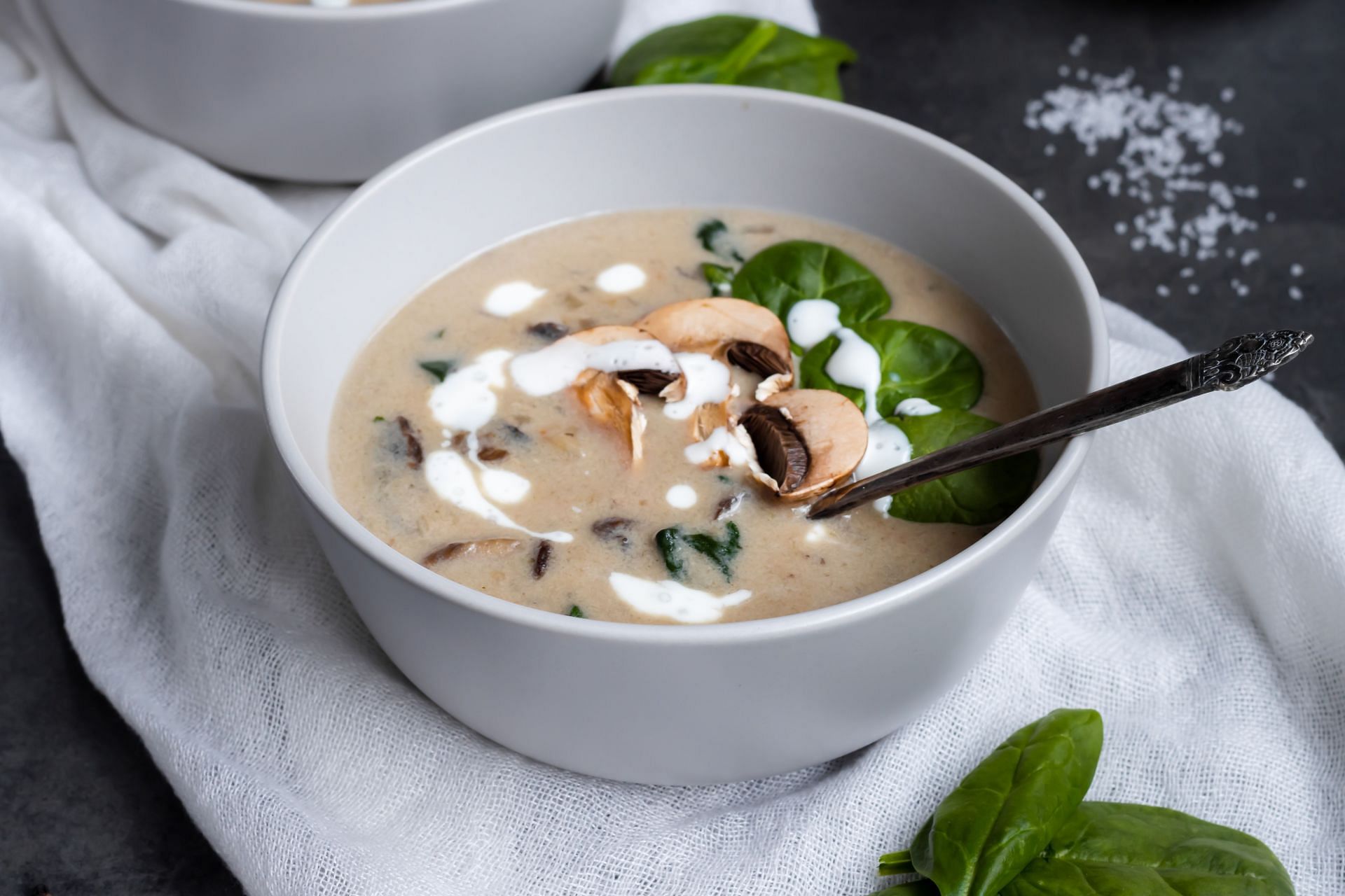 Mushroom soup (Image source/Pexels)