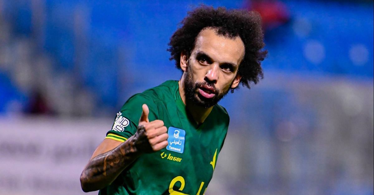 Al-Khaleej forward Fabio Martins.