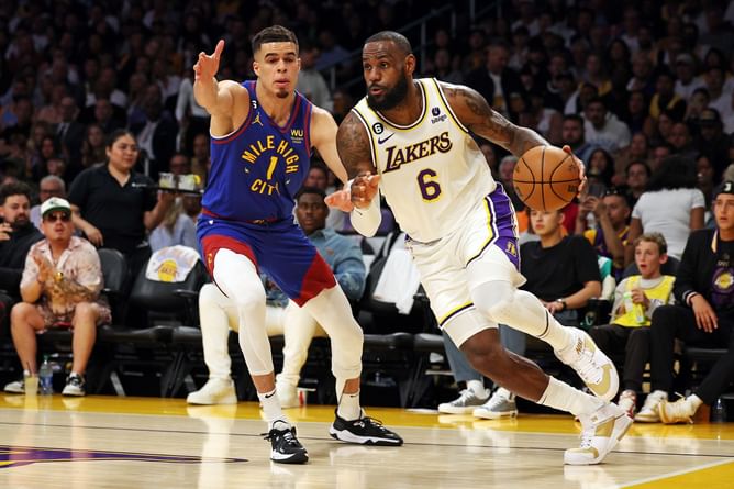 "The "King" giveth ... and he taketh away" - Skip Bayless mocks LeBron James after the Lakers get swept