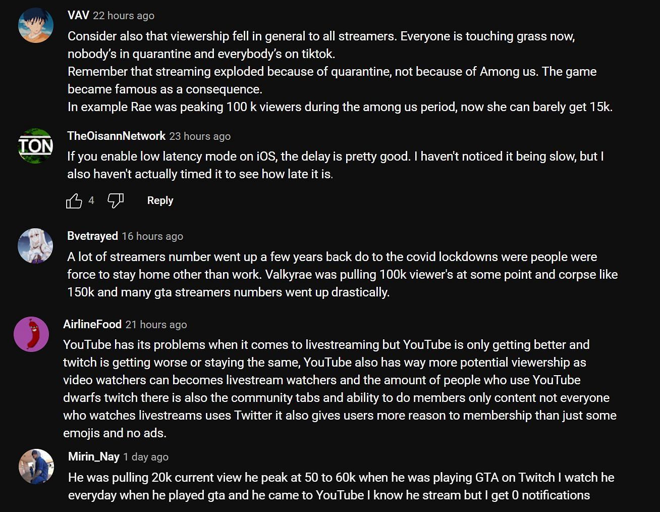 Fans give their take on the platforms (Image via Daily Sprout Clips YouTube)