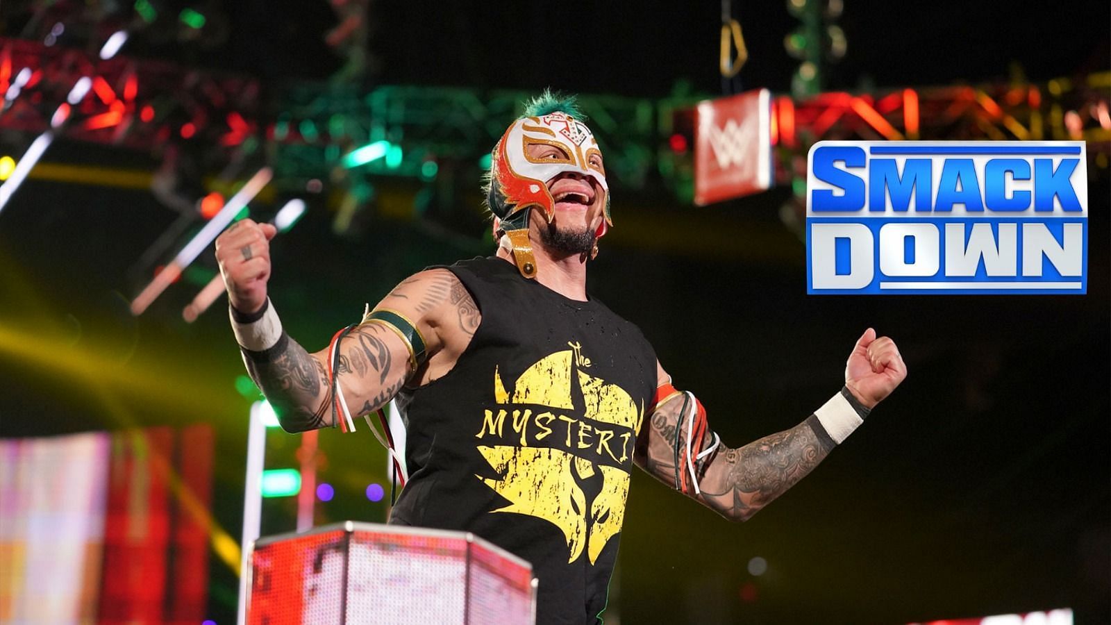 Rey Mysterio is a WWE veteran currently competing on SmackDown