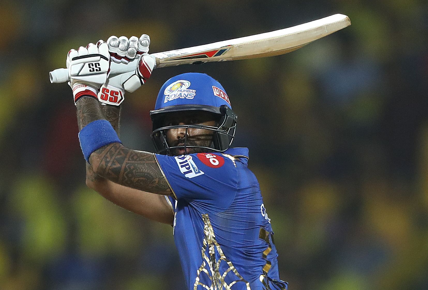 Suryakumar Yadav batting during the 2019 Qualifier match. (Pic: iplt20.com)