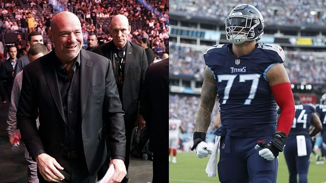 UFC CEO Dana White shares hilarious story about Taylor Lewan’s wild night of gambling in Vegas - “He's down to $130,000"