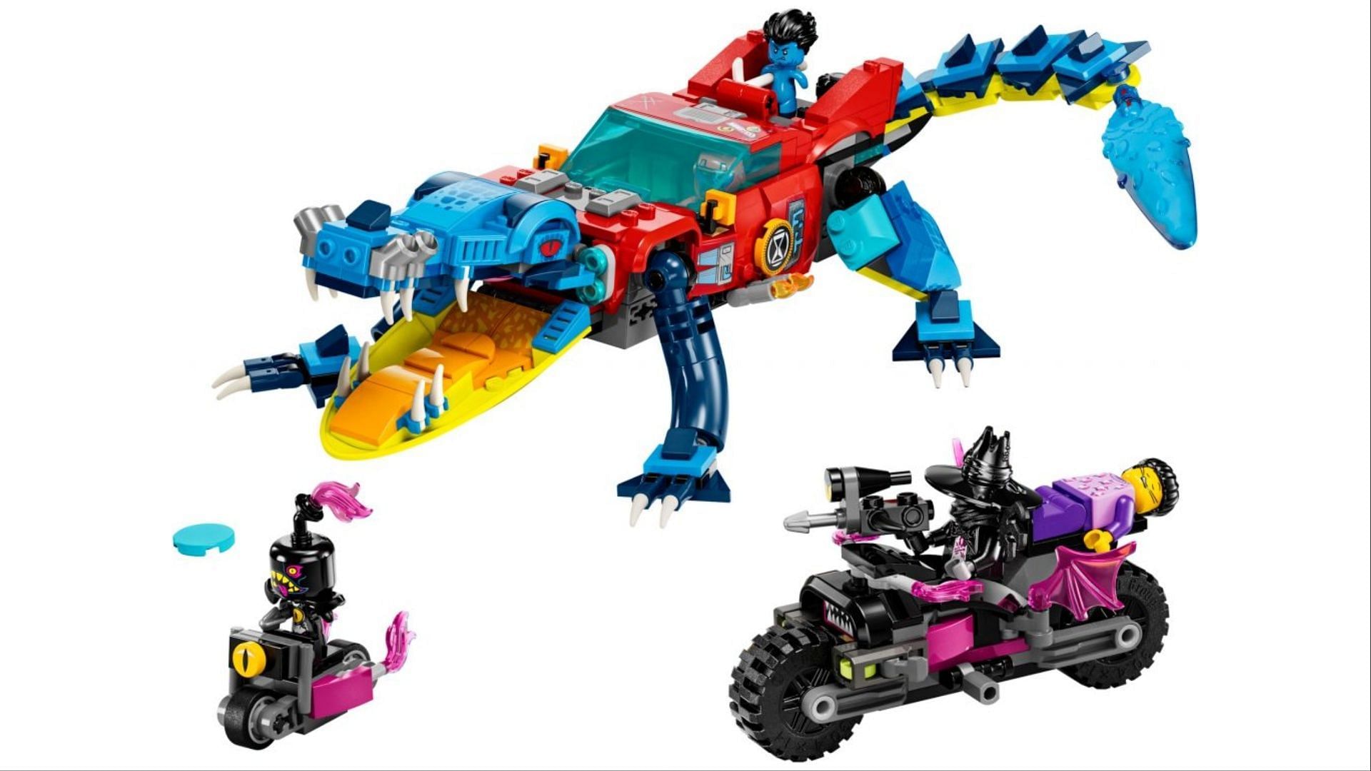 DREAMZzz Crocodile Car (Image via LEGO)