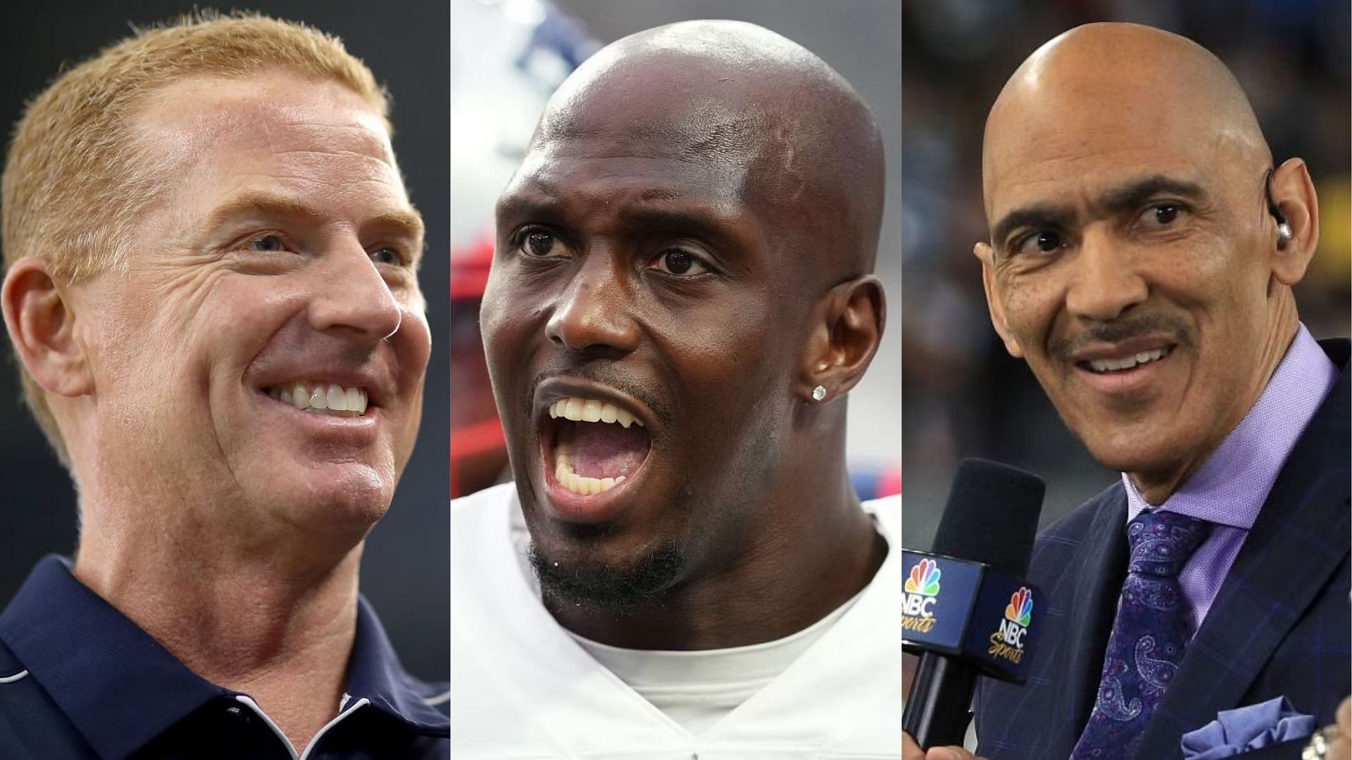 New England Patriots fans on Reddit want Jason Garrett (left) and Tony Dungy (right) out of Football Night in America after the addition of Devin McCourty (center) to the pre-game panel.
