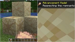 How to get Respecting the remnants achievement in Minecraft 1.20 Trails and Tales update