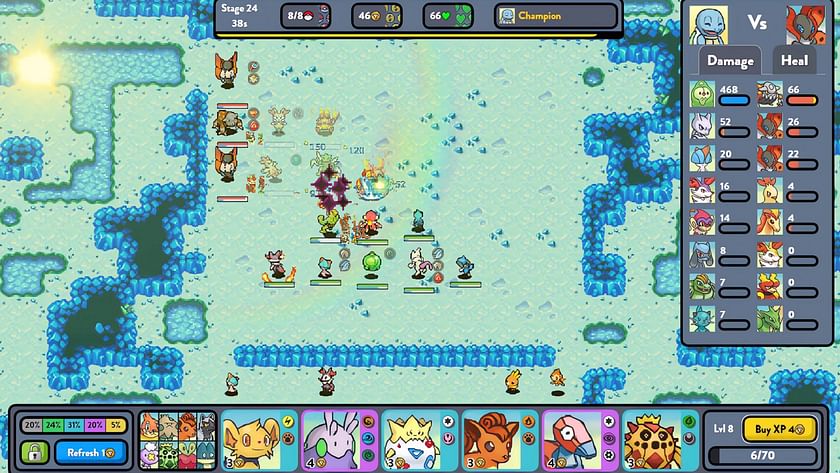 A free online battle game `` Pokemon Tower Battle '' just by