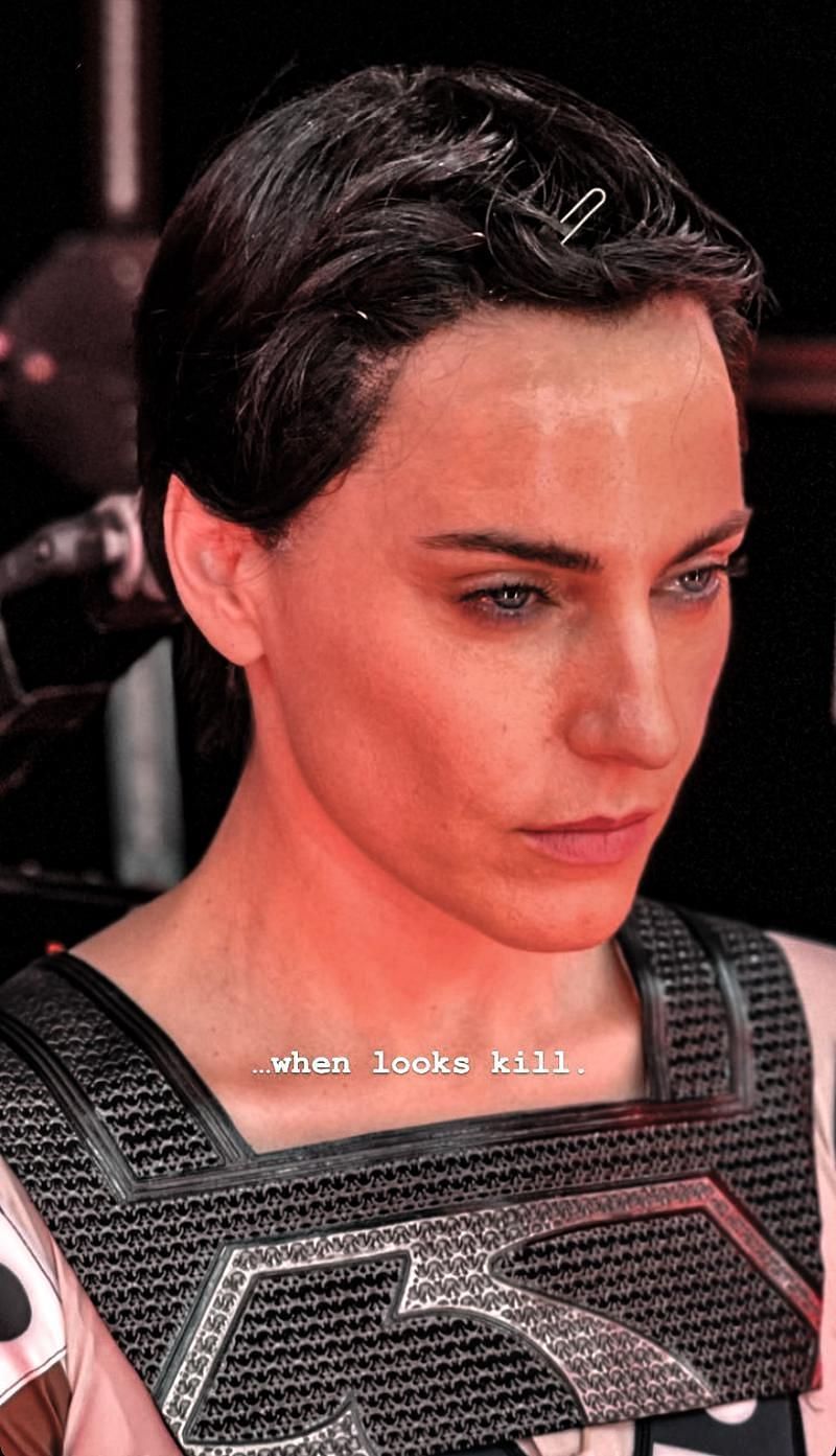 Antje Traue returning as Faora (Image via Traue&rsquo;s Instagram)