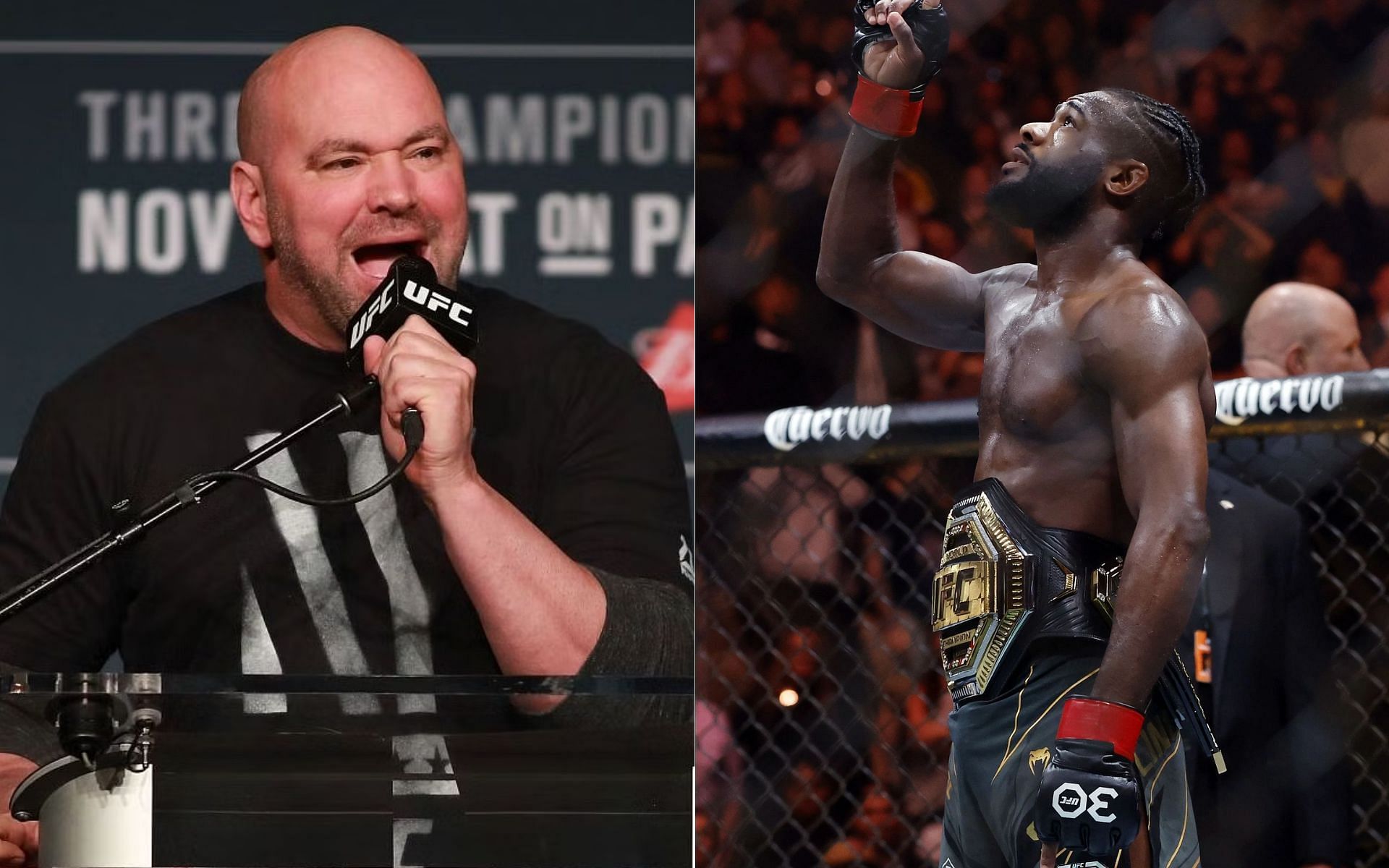 Dana White has escalated his war of words with Aljamain Sterling [Image Credit: Getty]