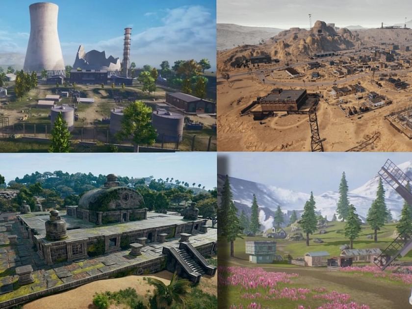 All the available maps to try after BGMI unban