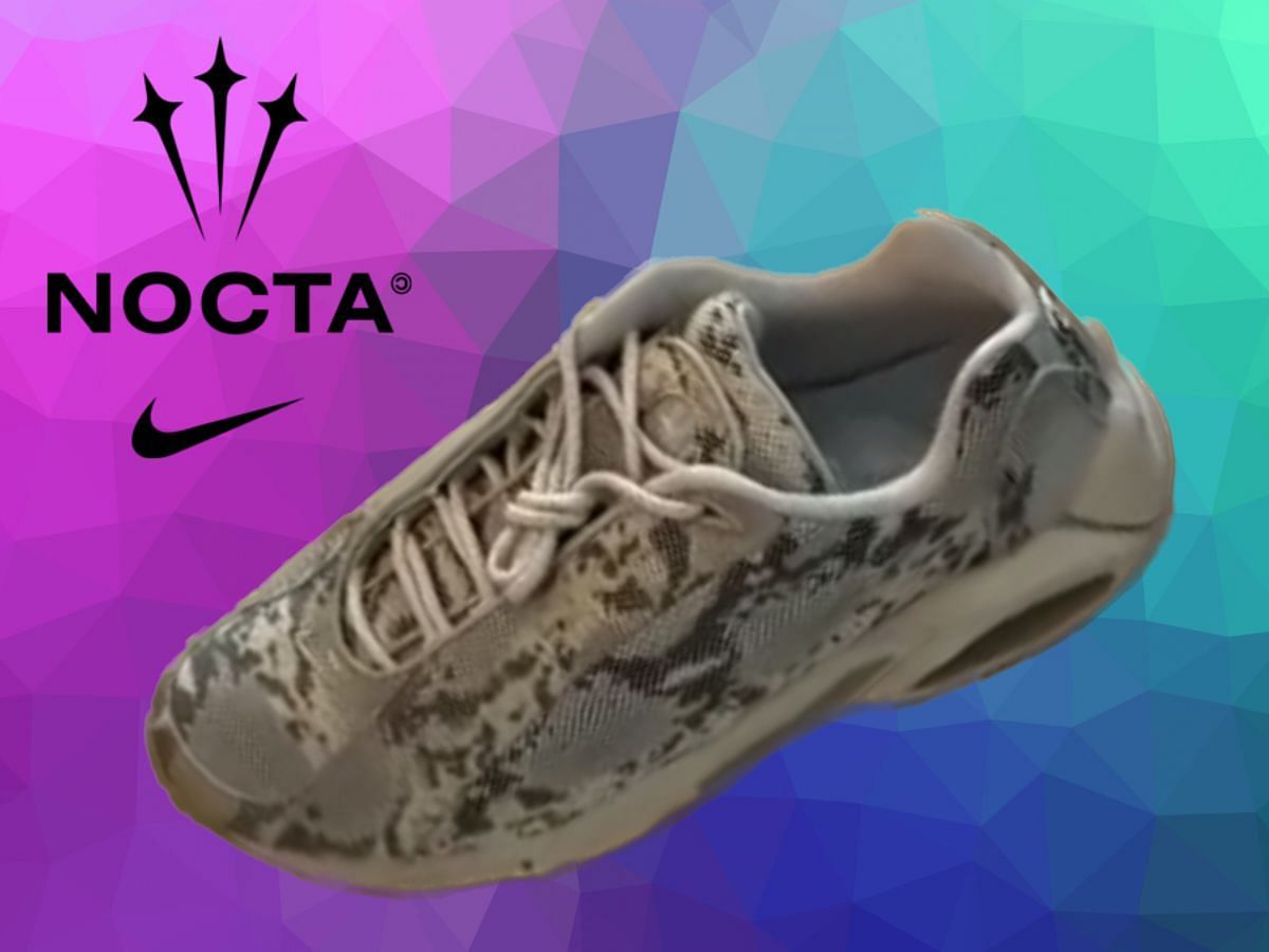 Drake NOCTA x Nike Hot Air Step Terra shoes (Image via Sportskeeda)