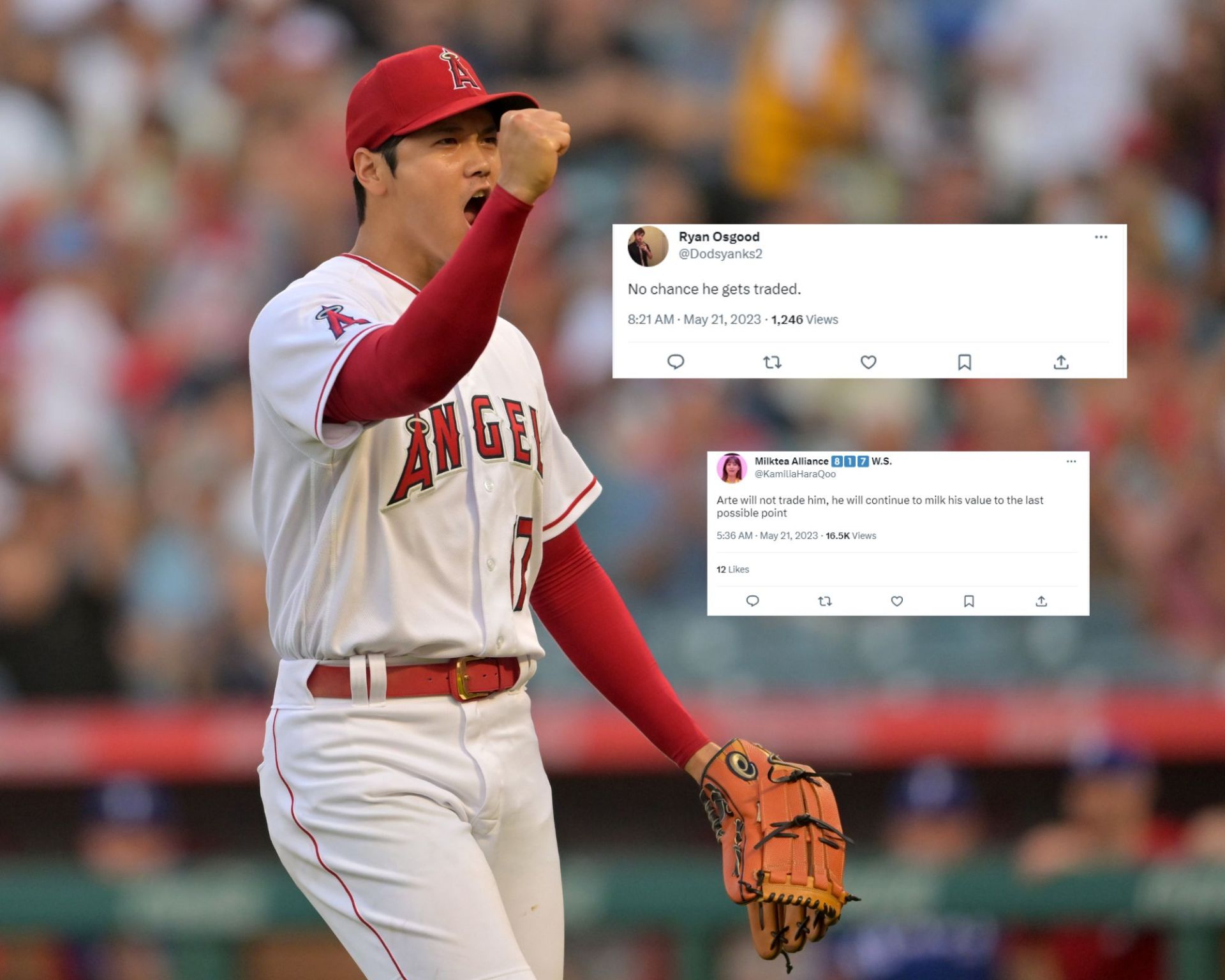 Shohei Ohtani of the Los Angeles Angels