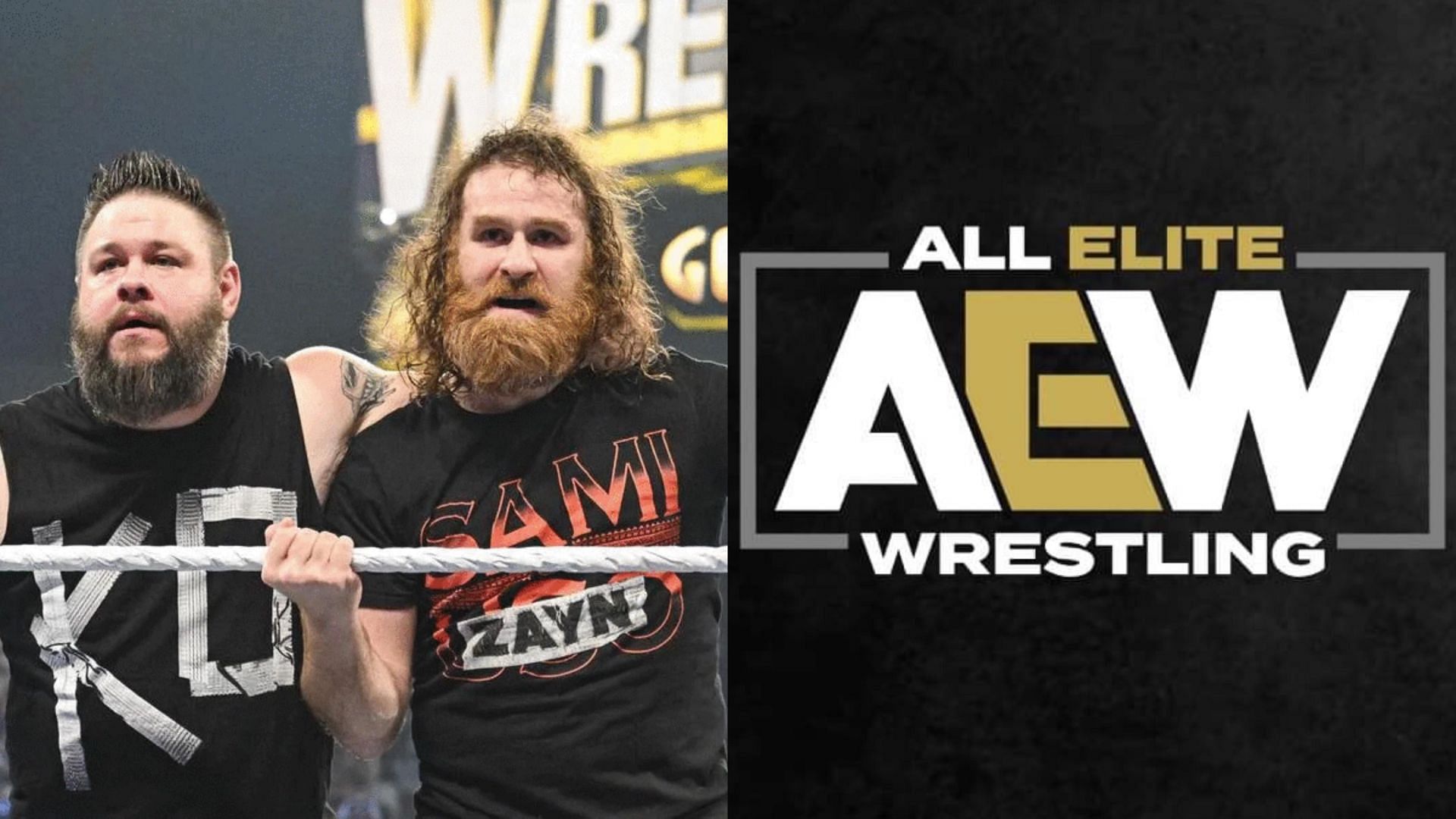 Kevin Owens and Sami Zayn are the reigning Tag Team Champions. 