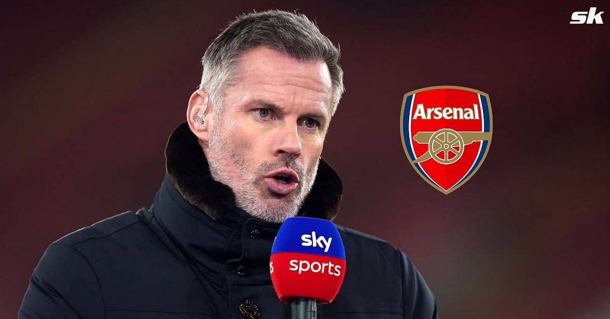 Jamie Carragher claimed Arsenal blew their chance to become Premier League champions 