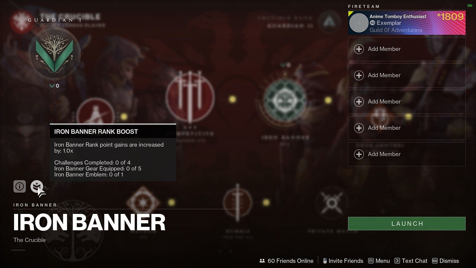 Iron Banner rank boost (Image via Destiny 2)