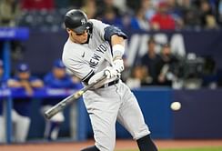 New York Yankees fans react to Aaron Judge's new eyes-closed celebration: "Shouldn't have played with a goat" "That's actually so funny"