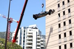 “Mercedes gives you wings”: F1 fans react as Lewis Hamilton crashes in FP3 of the Monaco GP