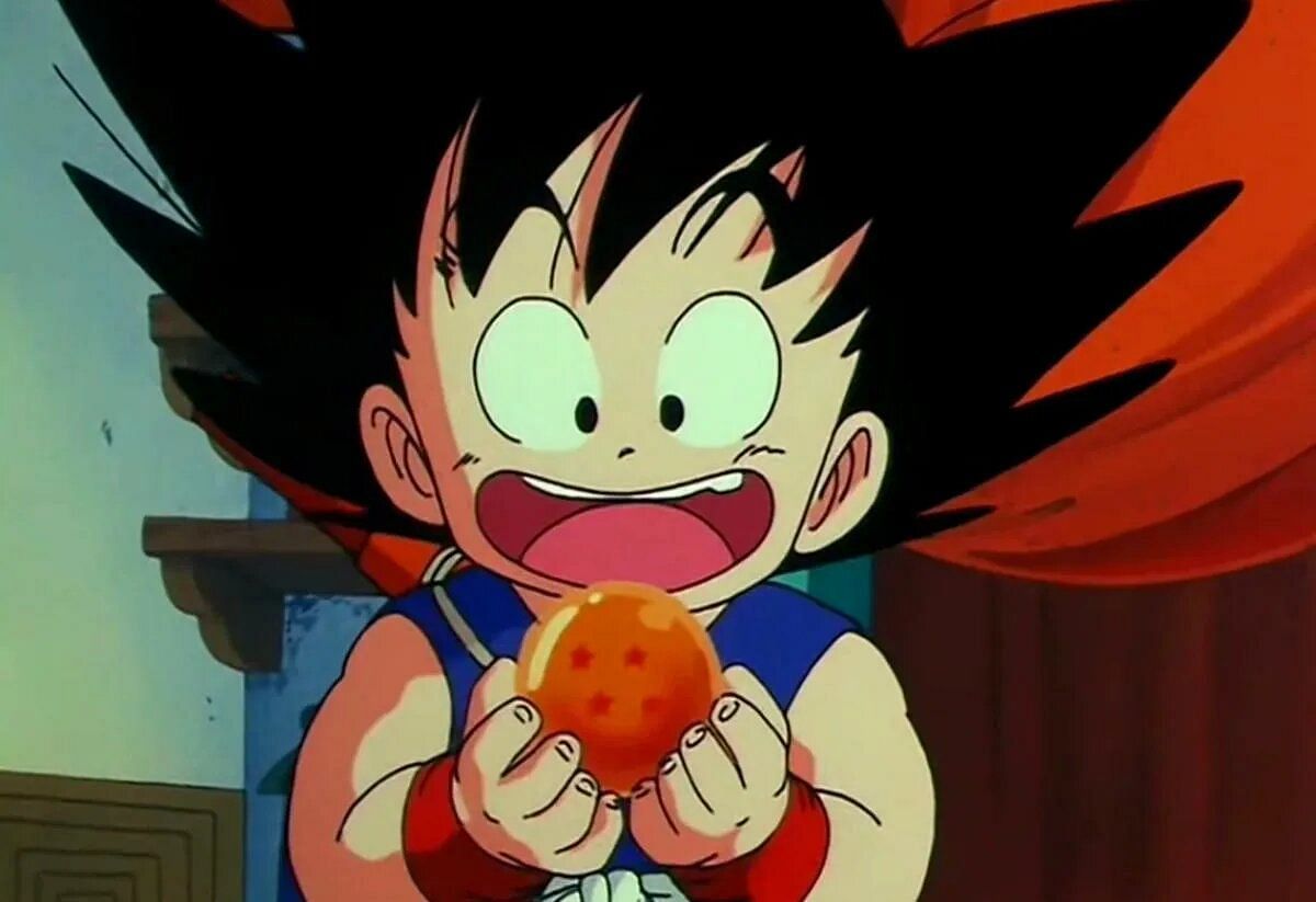 Goku grew up without a family for most of his youth (Image via Toei Animation).