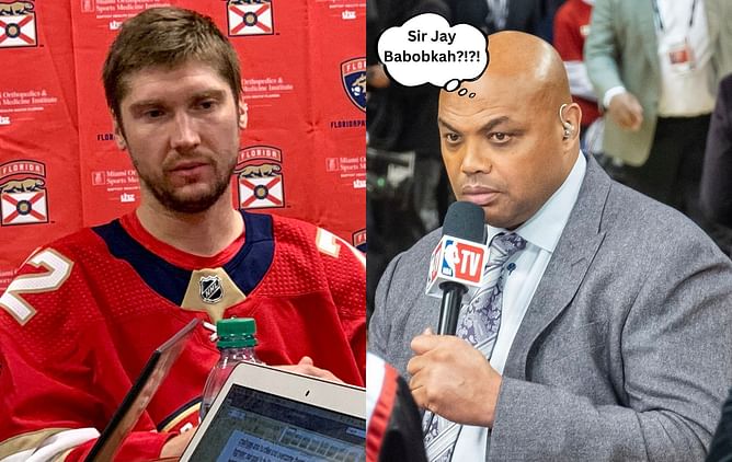 Charles Barkley's 'new name' for Sergei Bobrovsky cracks up NHL fans - "He ain't winning no spelling bee anytime soon"