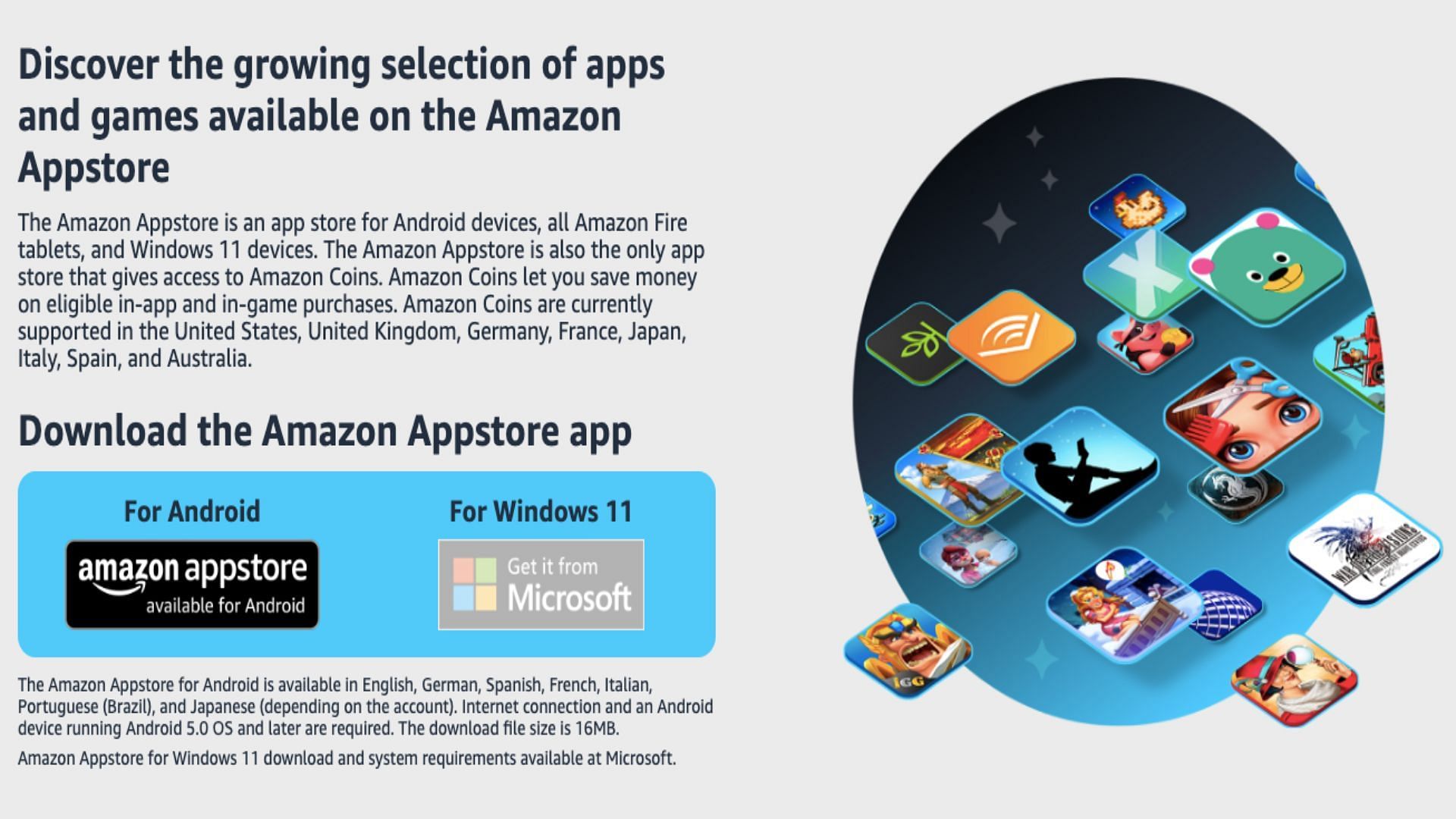 Download the Amazon Appstore for Android (Image via Amazon)