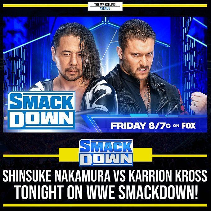 WWE SmackDown match card & location Where is WWE SmackDown tonight