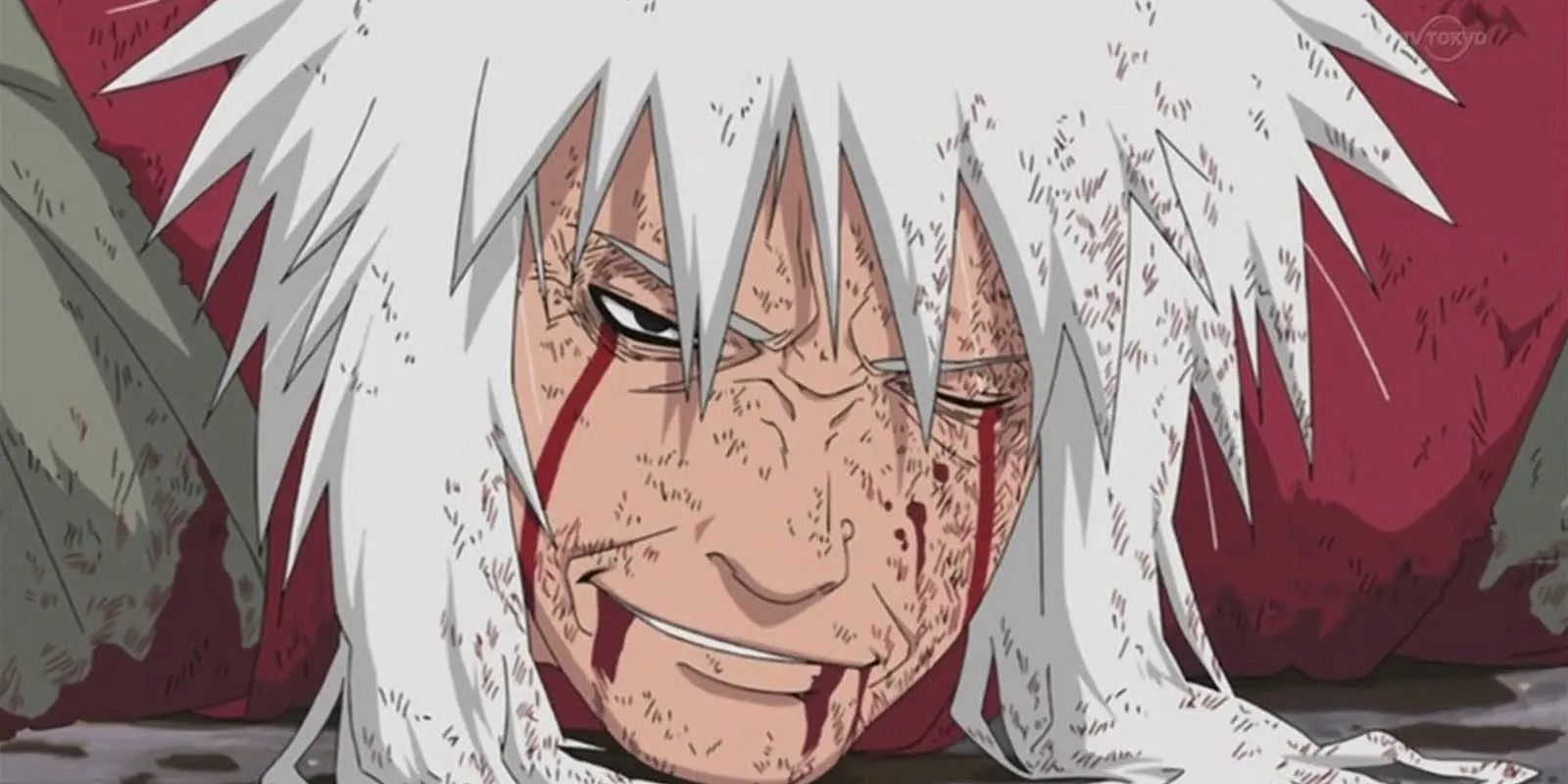 Jiraiya passing away (Image via Studio Pierrot)