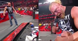Brock Lesnar ने डरावने लुक में आकर WWE रिंग में मचाई खलबली, गुस्से से बौखलाते हुए अपने दुश्मन को बुरी तरह किया तहस-नहस