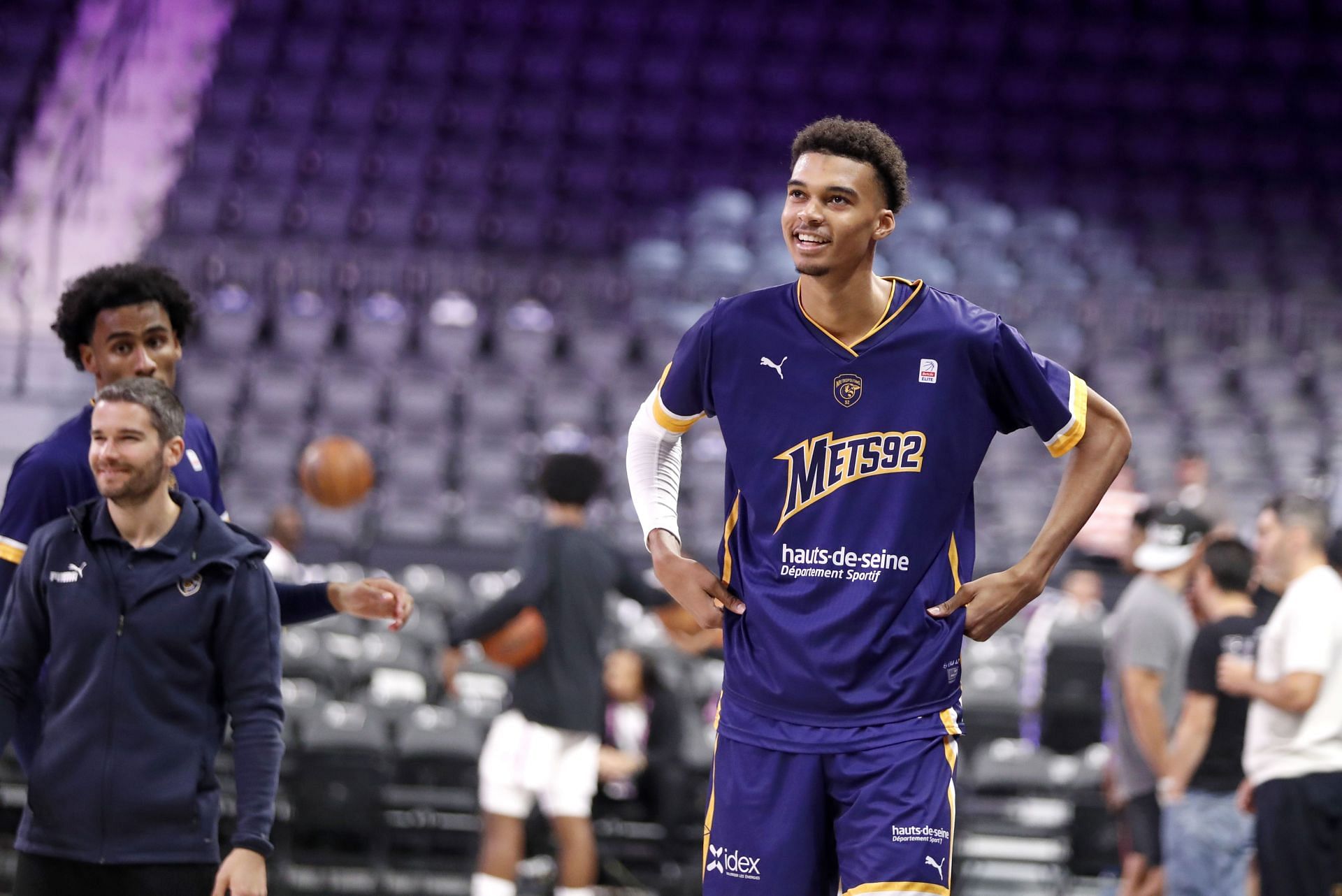 Victor will be in Europe during the NBA Draft Combine (Image via Getty Images)