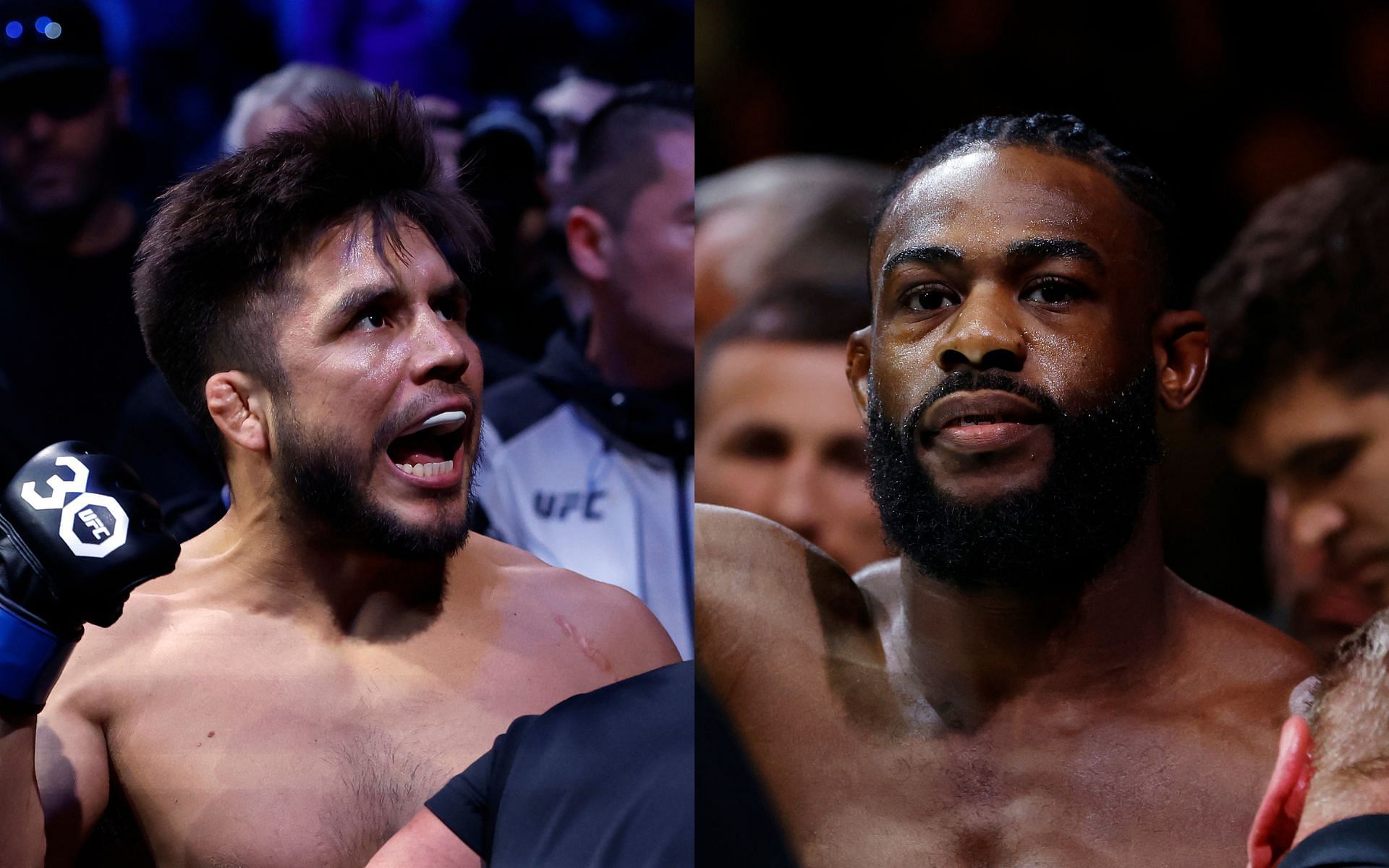 Henry Cejudo (Left) and Aljamain Sterling (Right)