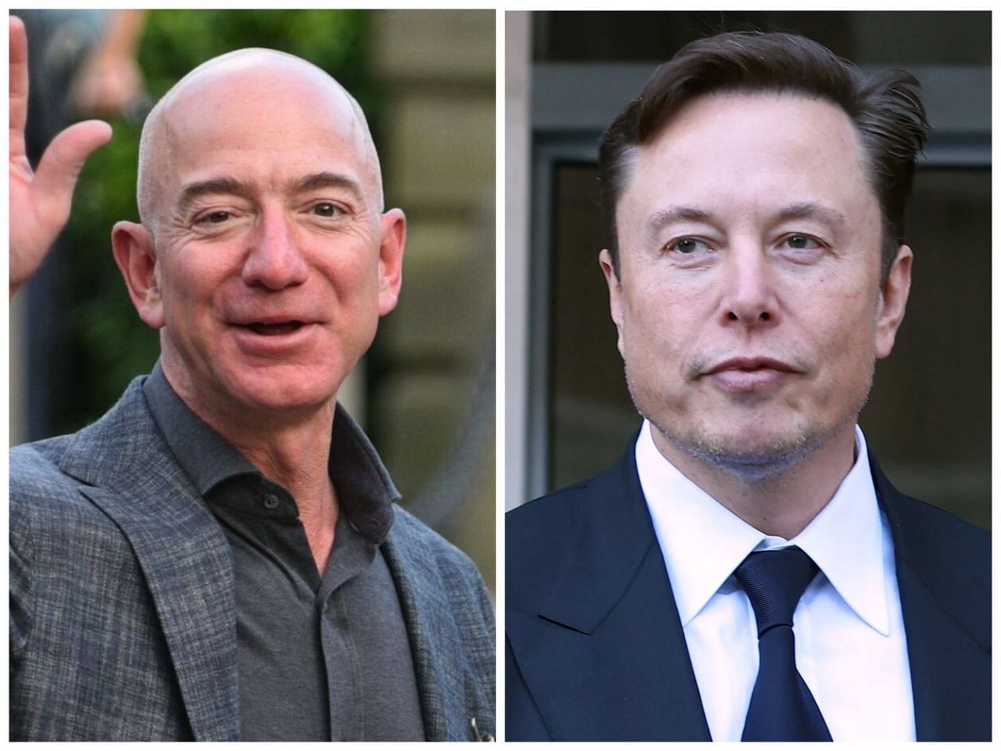 Jeff Bezos and Elon Musk