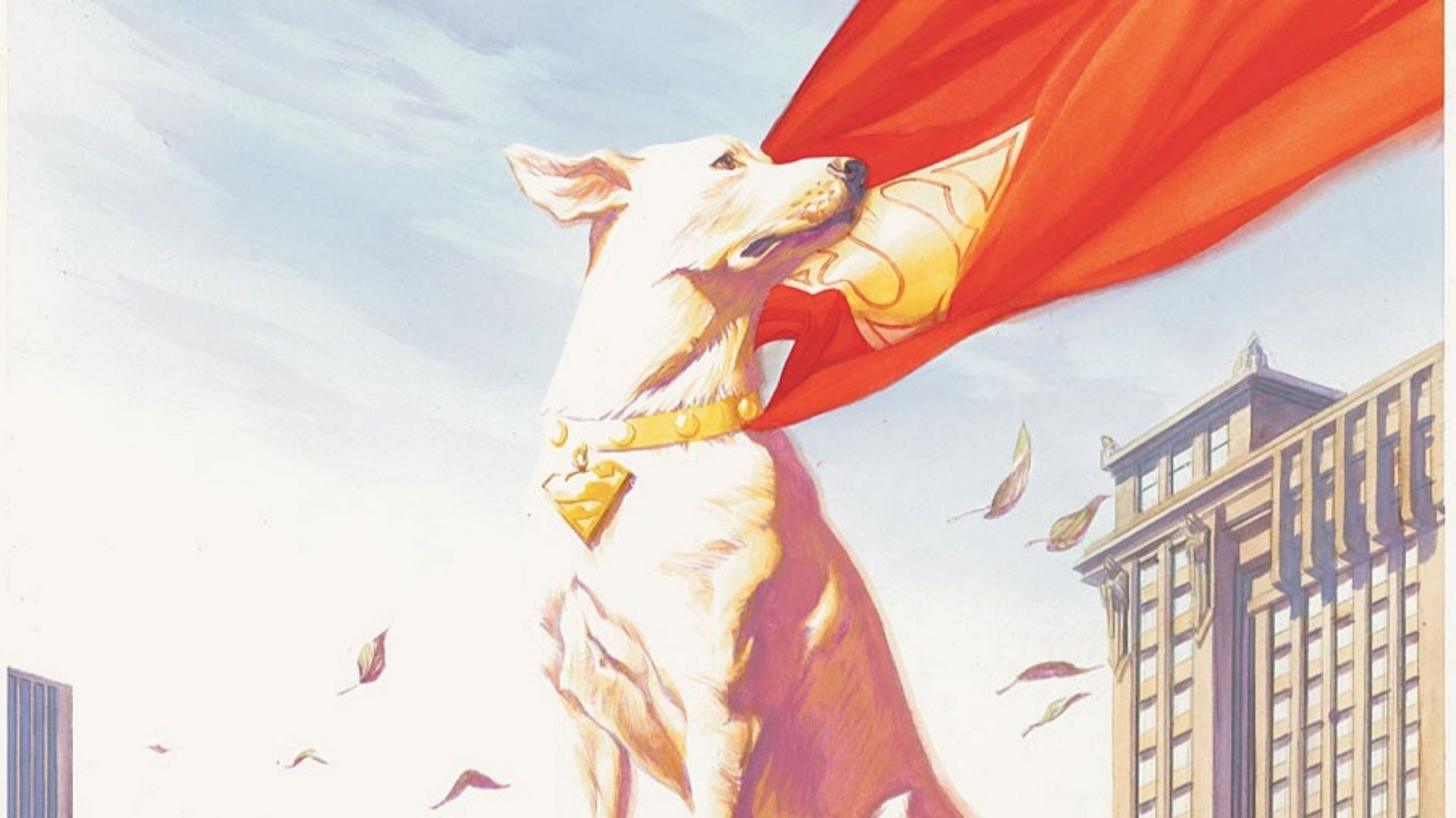 Krypto the Superdog in comics (Image via DC Comics)