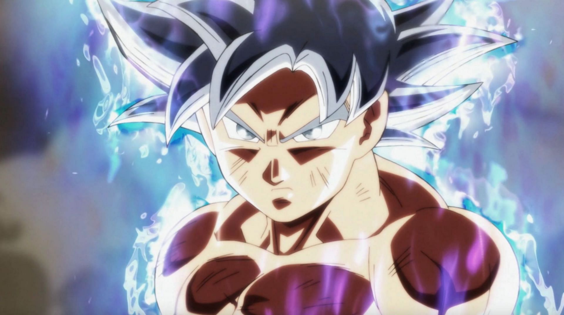 Ultra Instinct Goku from the anime (image via Toei Animation)