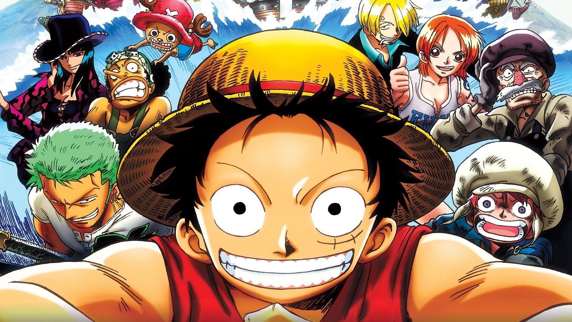 The Straw Hats as seen in Dead End Adventure (Image via Toei Animation, One Piece)