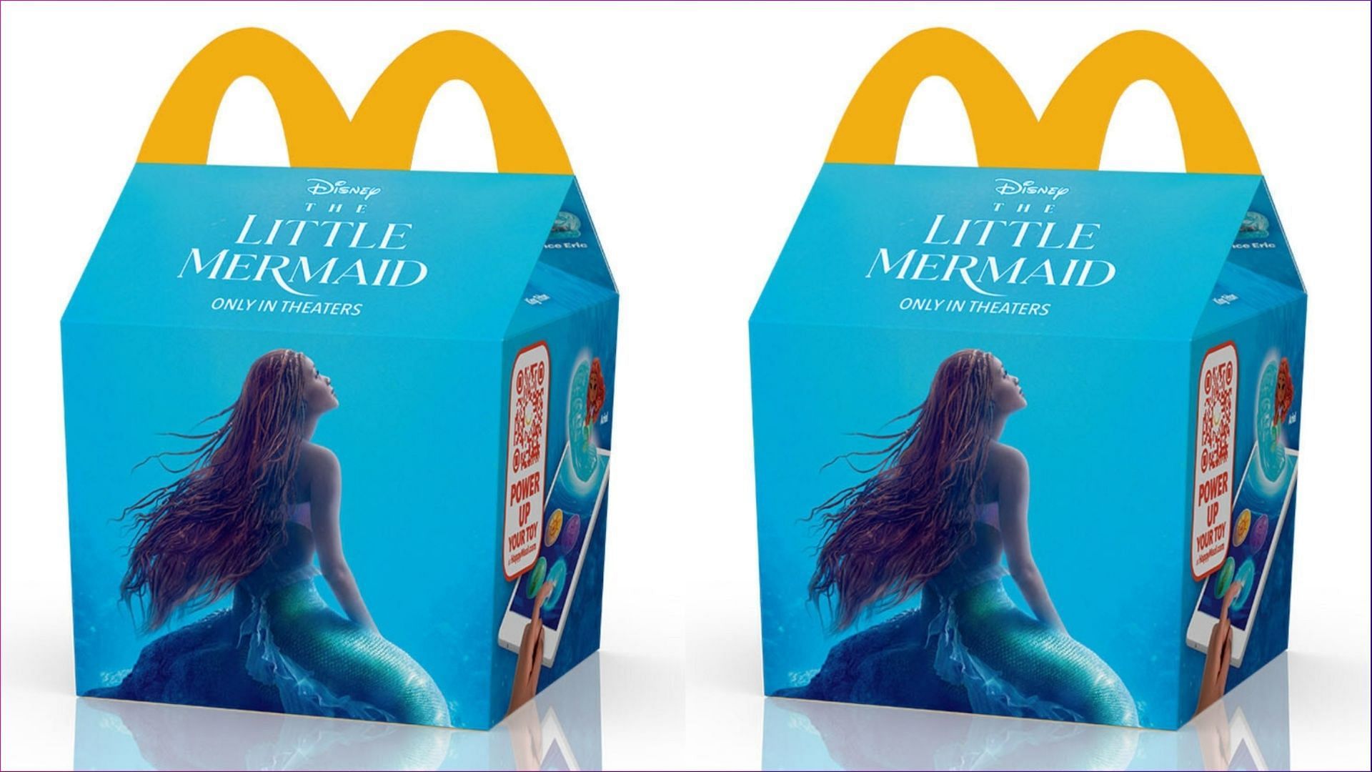 The Little Mermaid Happy Meals features eight unique toys (Image via McDonald&#039;s)