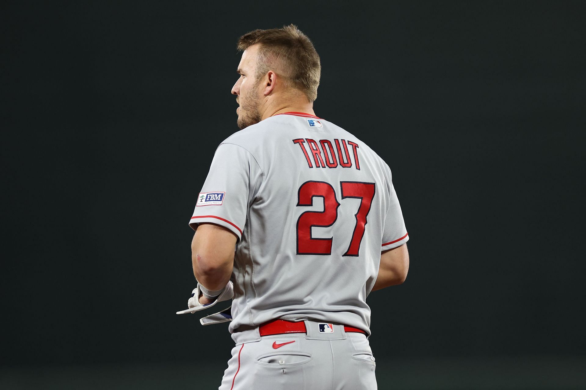 Angels outfielder Mike Trout reaches historic milestone to tie