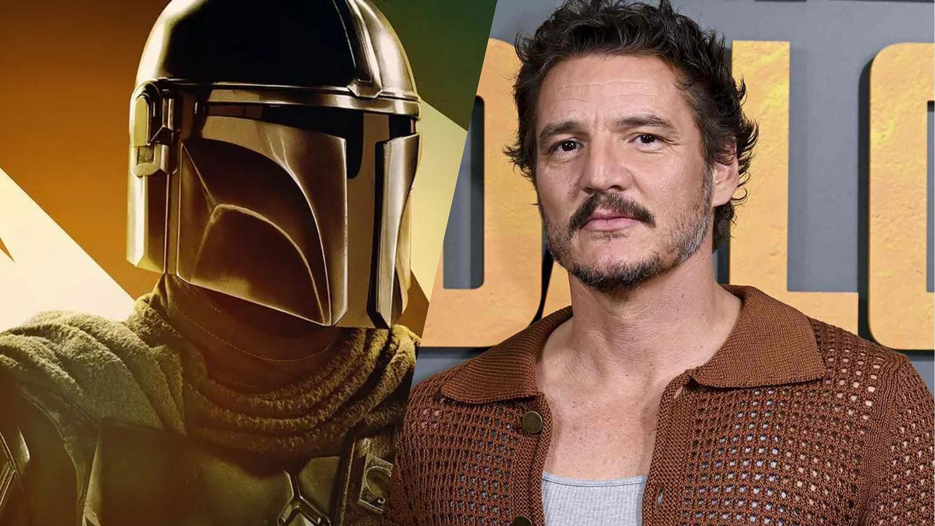 Pedro Pascal says that his work as Din Djarin is mostly voice work with limited physical portrayal (Images via Lucasfilm/Getty)