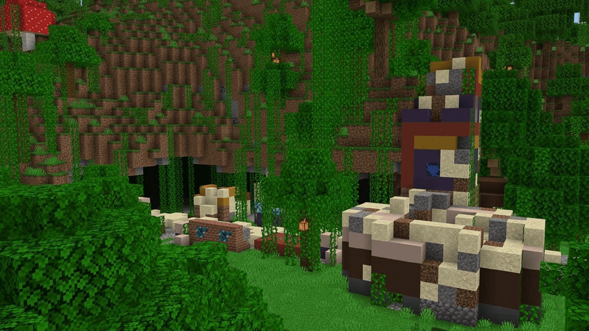 The right Minecraft seed should help players find trail ruins for their archeological needs (Image via Mojang)
