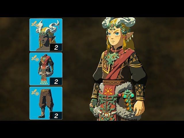 How to easily get the Ember armor set in The Legend of Zelda Tears of ...