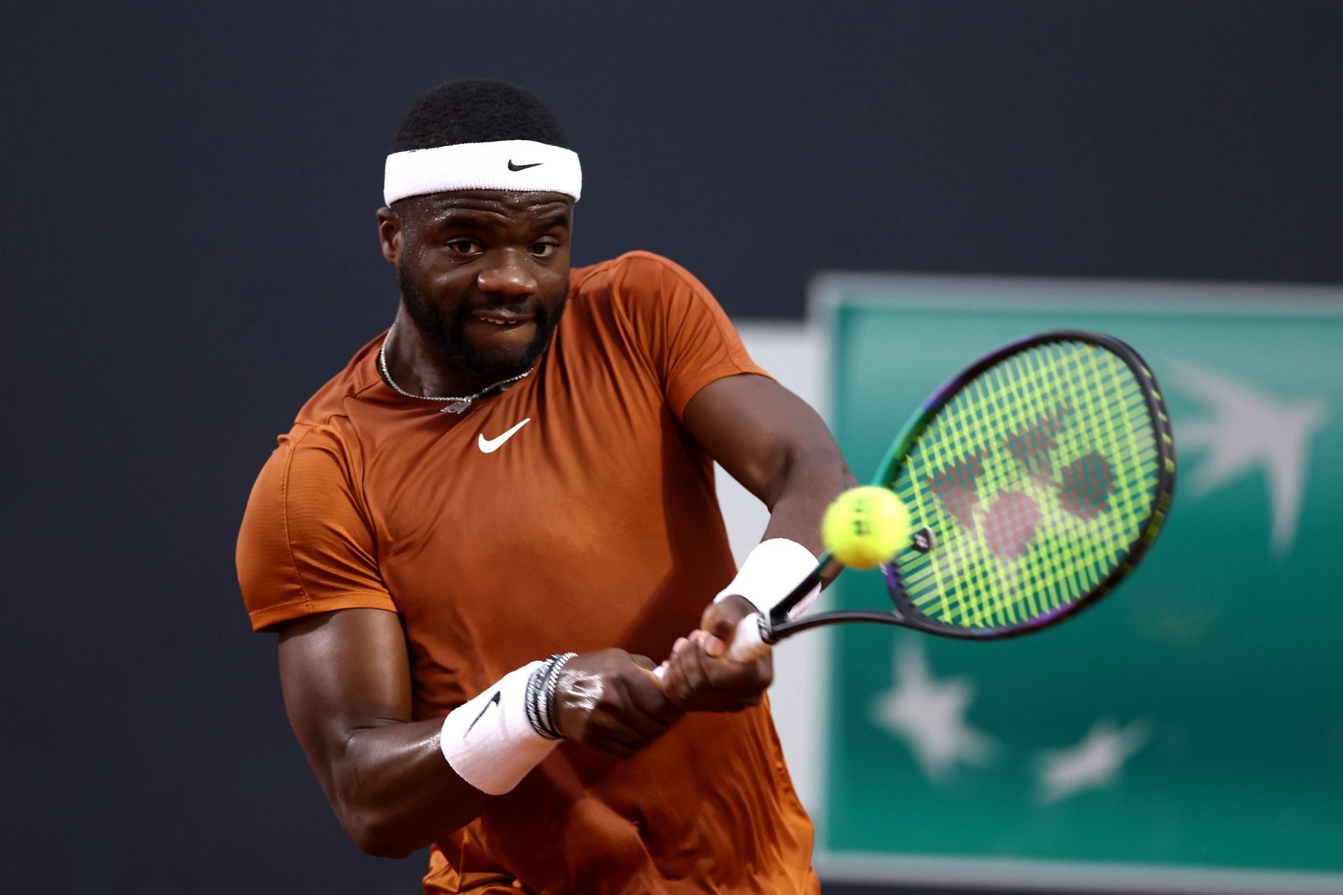 Tiafoe is into the third round in Rome.