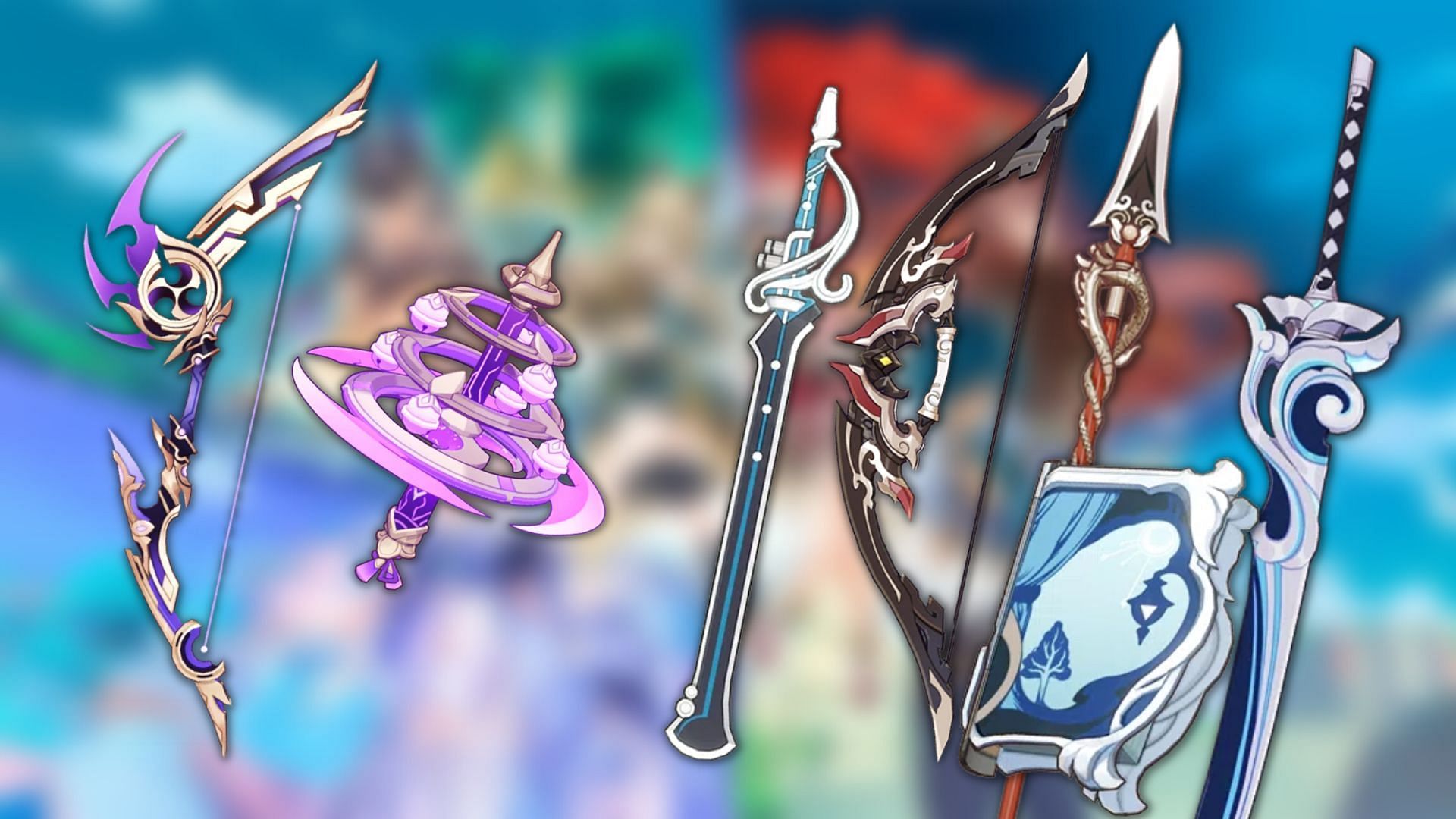 Rumored weapons to appear in 3.7 banners (Image via HoYoverse)