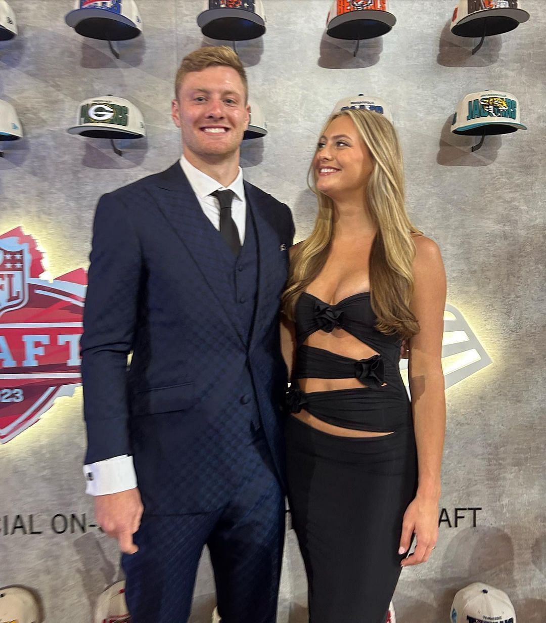 Will and Kelley Levis at the 2023 NFL Draft (Image credit: Instagram.com/kelleylevis)