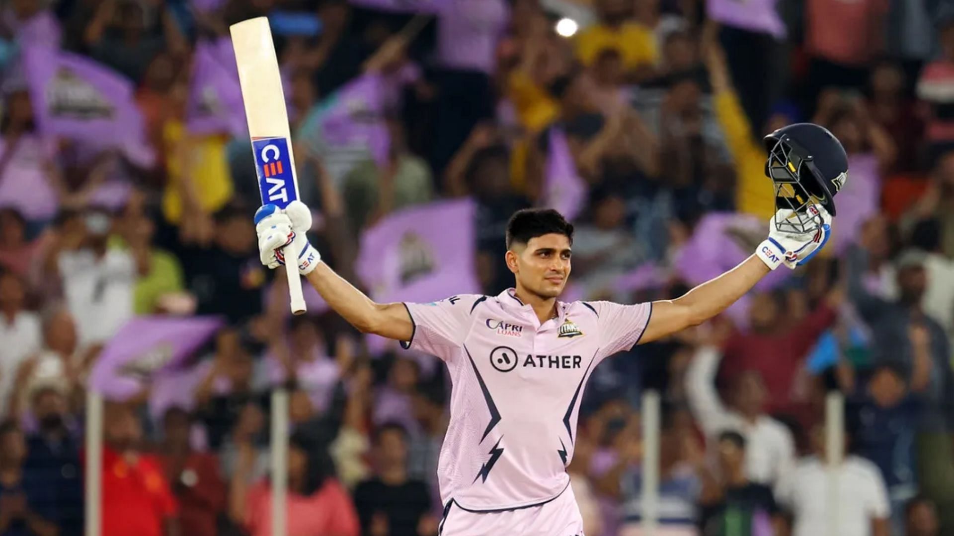 Shubman Gill also brought up his maiden IPL hundred against SRH (P.C.:iplt20.com)