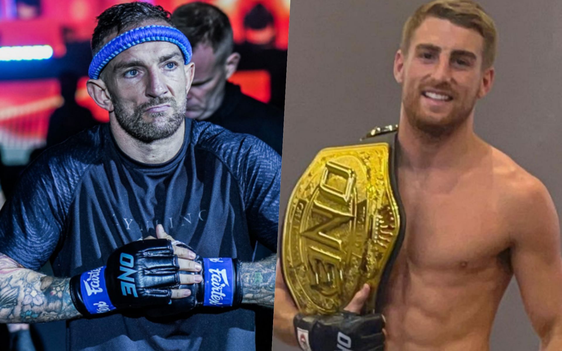 Liam Harrison (L) / Jonathan Haggerty (R) -- Photo by ONE Championship