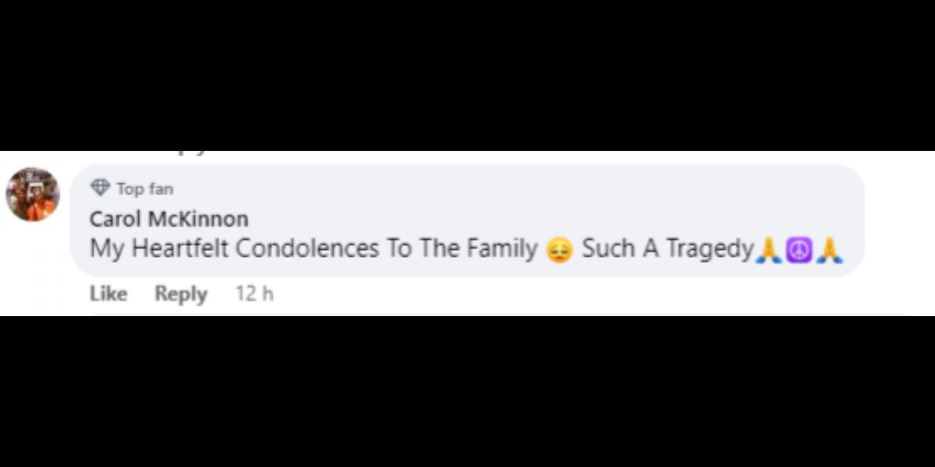 Condolences and prayers were extended to Ian&#039;s family. (Image via Facebook/People)