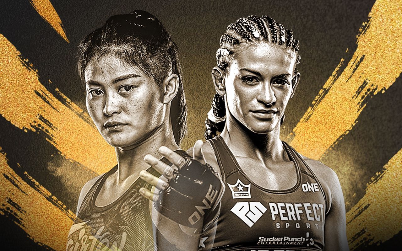 Stamp Fairtex (left) and Alyse Anderson (right).