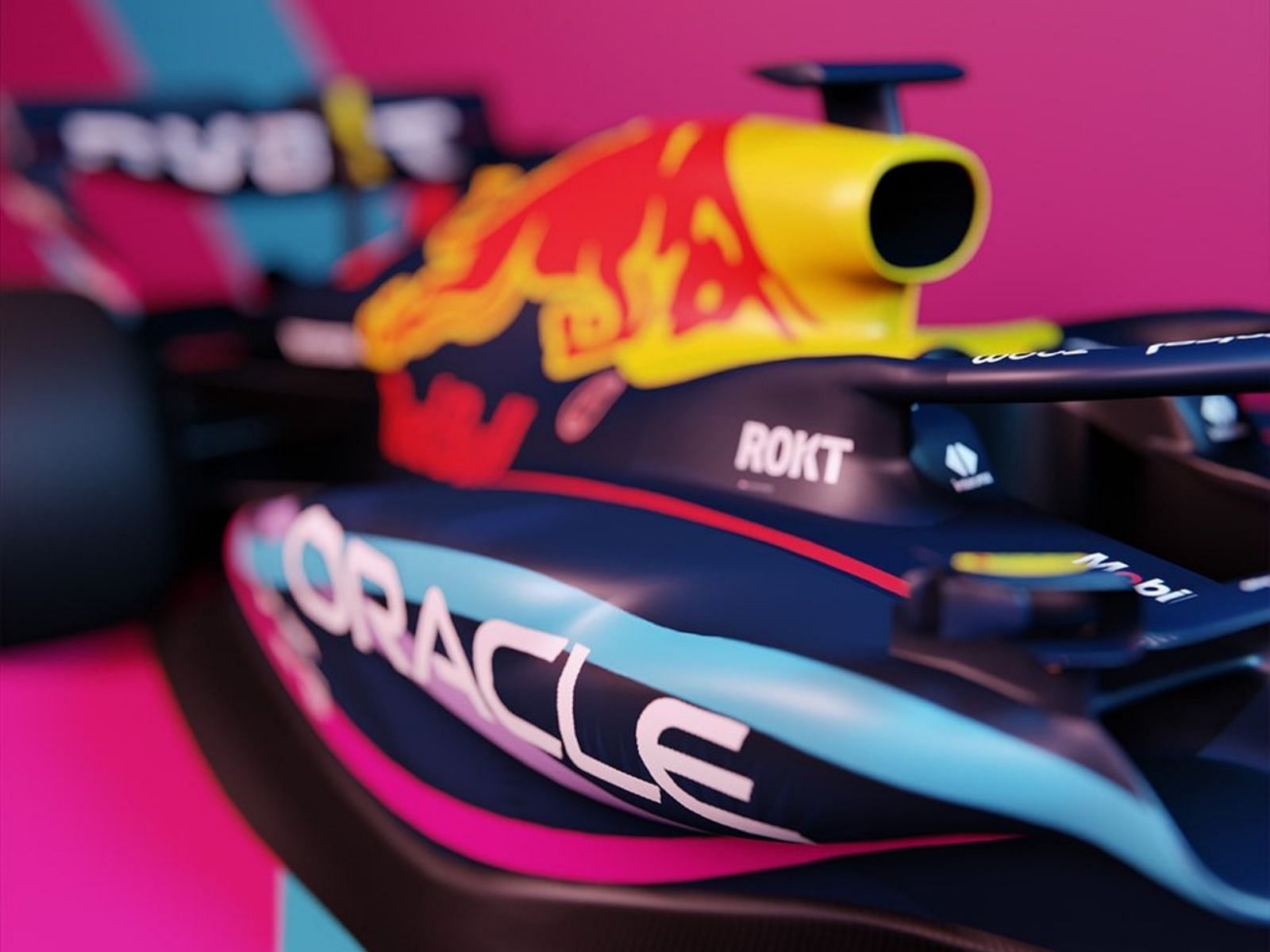 Red Bull Racing special livery for the 2023 F1 Miami Grand Prix (Image via Twitter/@redbullracing)