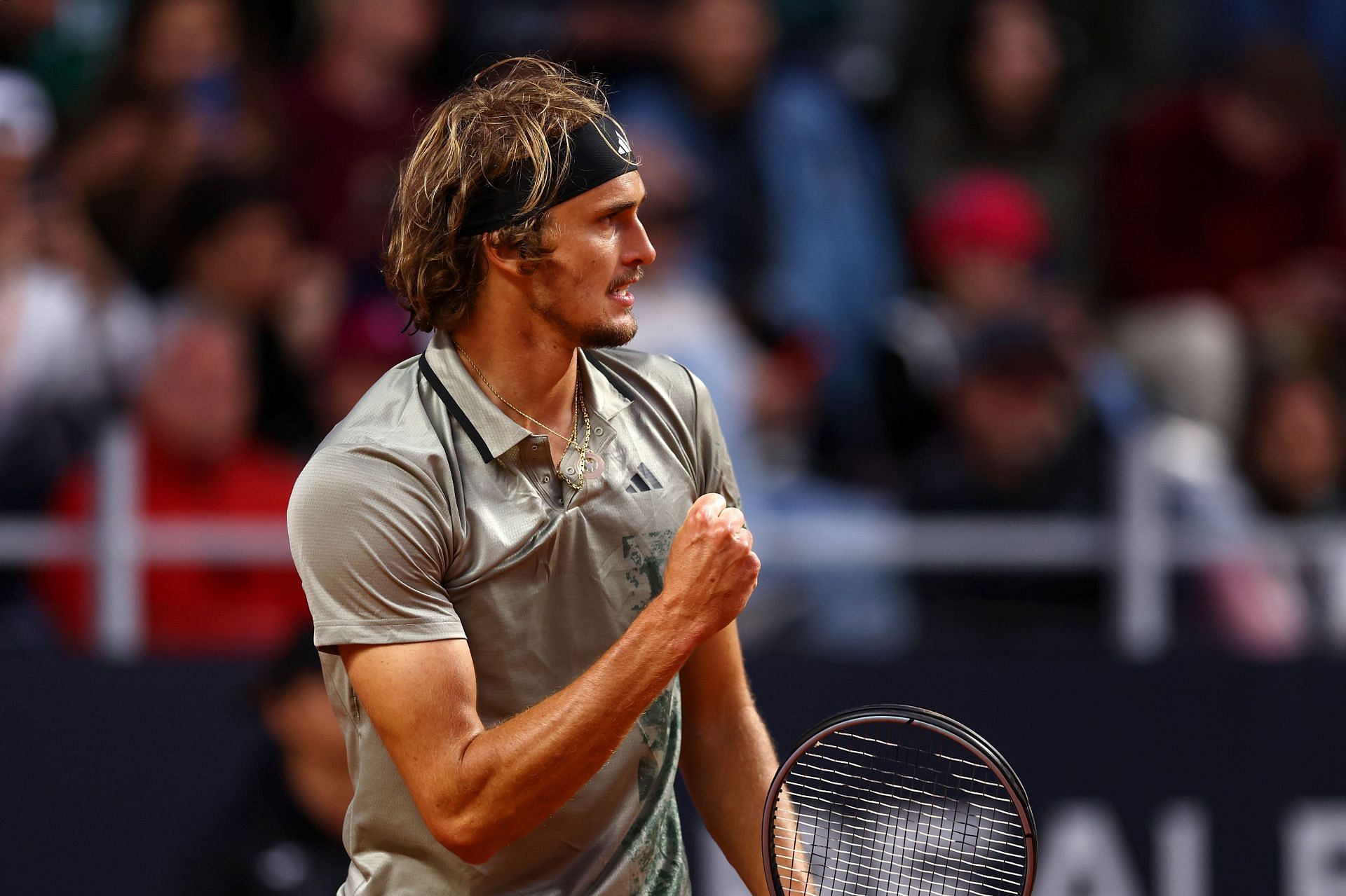 Alexander Zverev at the 2023 Italian Open