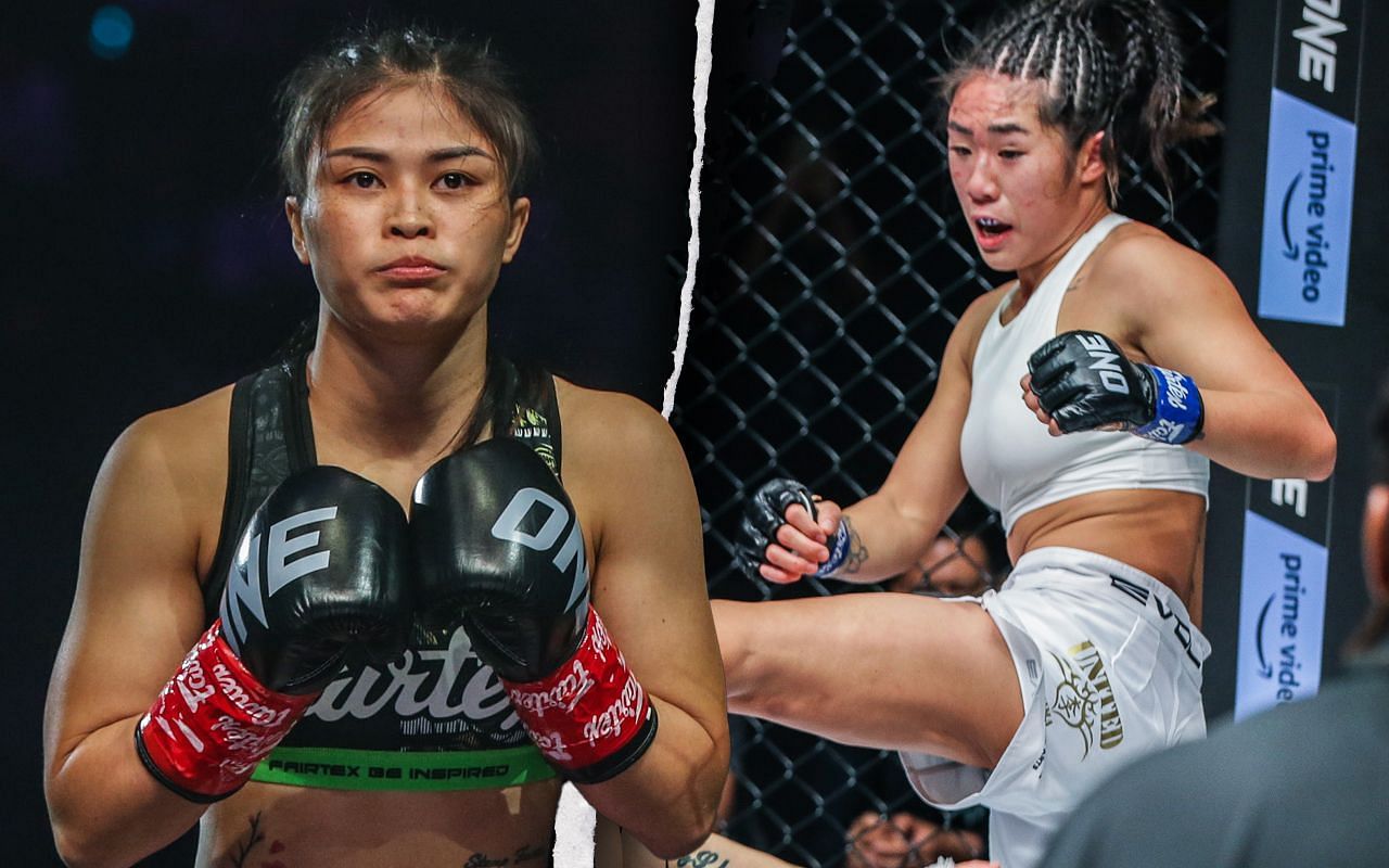 Stamp Fairtex (Left) wants to run it back with Angela Lee (Right)