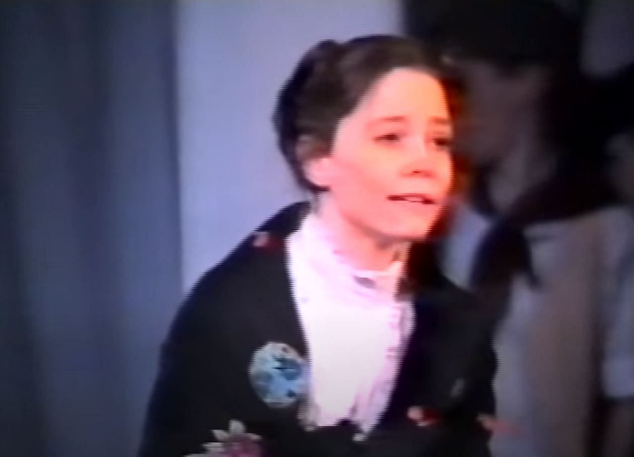 An 11- year old Kate Middleton singing, Wouldn&#039;t It Be Loverly? in a school production of My Fair Lady ( Image from Youtube )